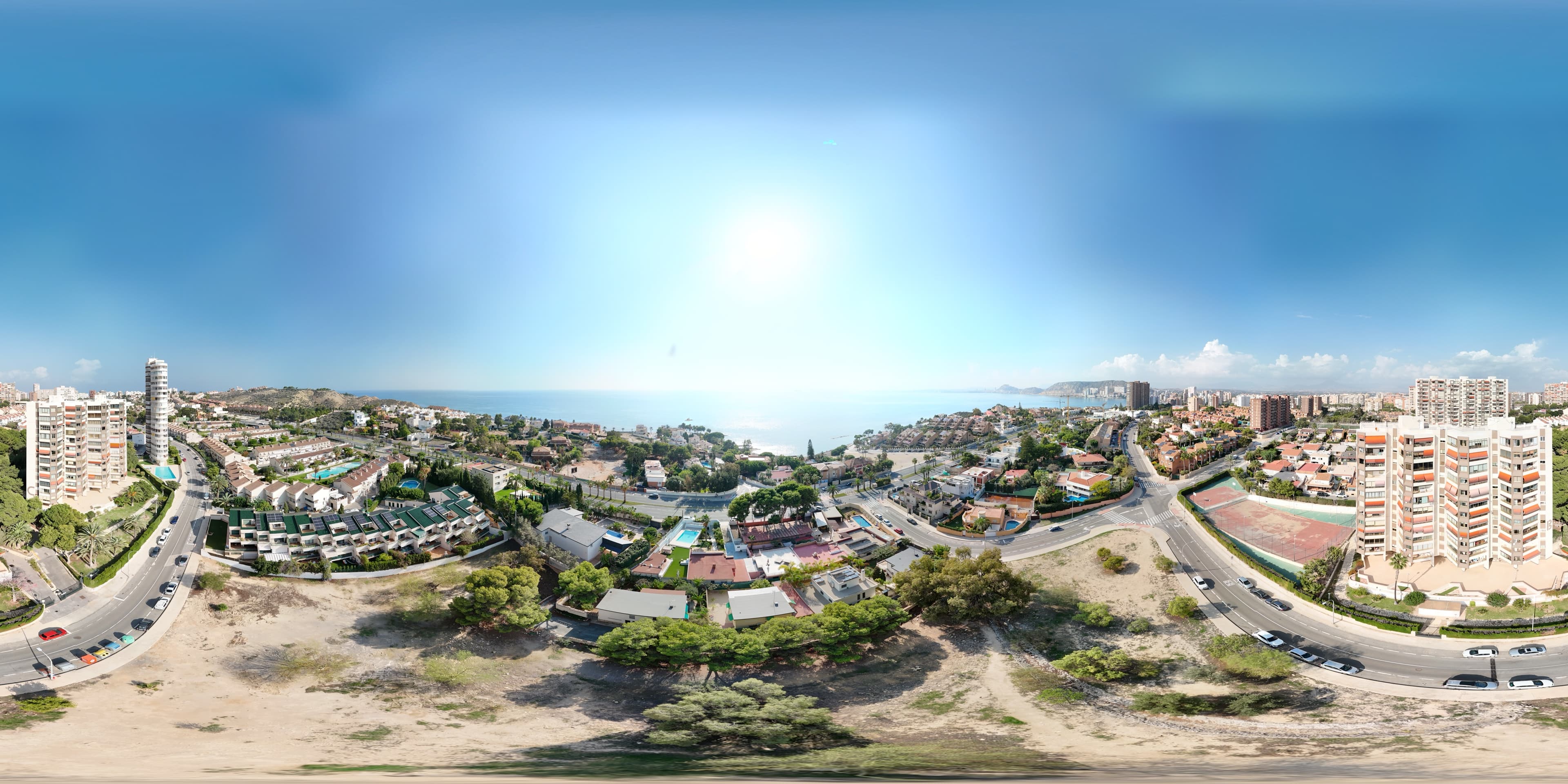 Vista aérea 360º · Costa de Alicante